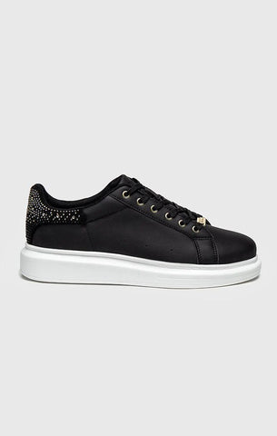 Black Crystal Fade Sneakers GIANNI KAVANAGH