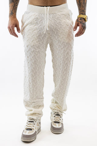 Conjunto Branco Snug Knit Gianni Kavanagh
