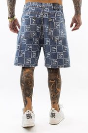 Light Blue Clone Denim Shorts Gianni Kavanagh