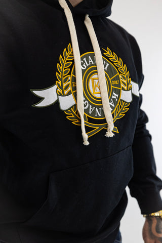 Sweat Capuz Preta Prestige Gianni Kavanagh