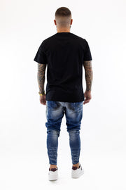 T-Shirt Preta Trumpet Gianni Kavanagh