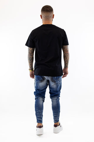 T-Shirt Preta Trumpet Gianni Kavanagh