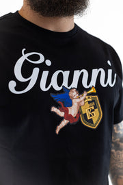T-Shirt Preta Trumpet Gianni Kavanagh