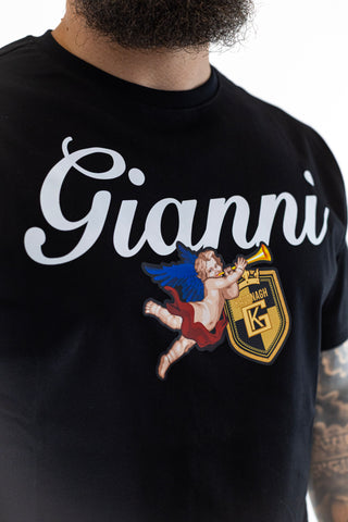 T-Shirt Preta Trumpet Gianni Kavanagh