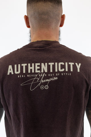 T-Shirt Castanha Champion