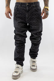 Calça Cinzenta Logomania Gianni Kavanagh