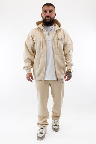 Fato Treino Completo Essentials Bege Sik Silk