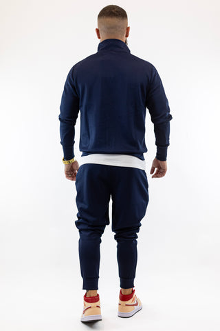 Fato Treino Completo Azul Sik Silk