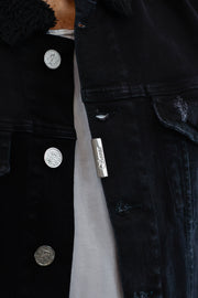 Casaco Seven Black Denim