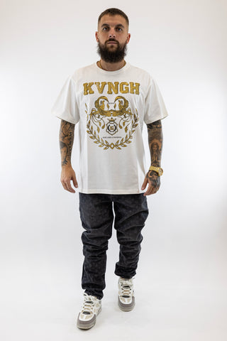 T-Shirt Oversized Branca Phoenix Gianni Kavanagh