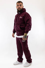 Fato Treino Completo Essentials Bordeaux Sik Silk