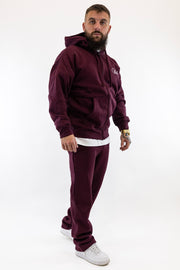 Fato Treino Completo Essentials Bordeaux Sik Silk