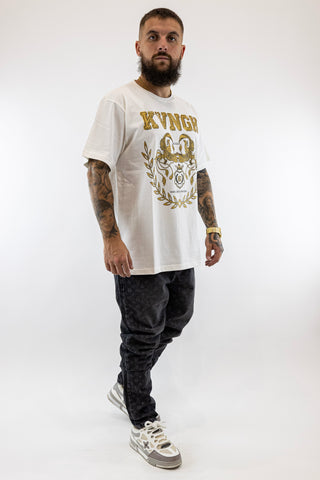 T-Shirt Oversized Branca Phoenix Gianni Kavanagh