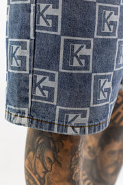 Light Blue Clone Denim Shorts Gianni Kavanagh
