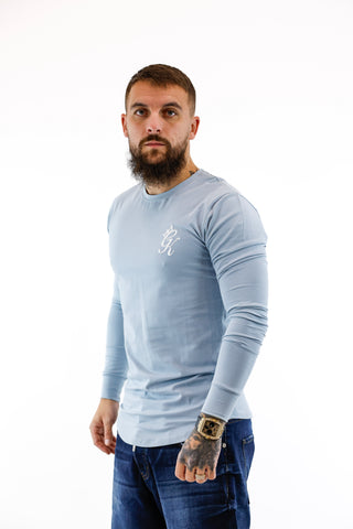 Camisola Licra Azul Gym King