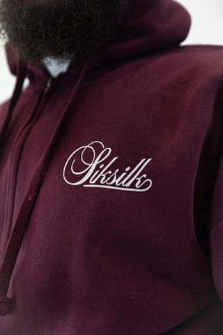 Fato Treino Completo Essentials Bordeaux Sik Silk