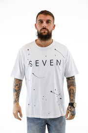 T-shirt Seven Painted - White