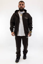 Fato Treino Completo Essentials Castanho Sik Silk