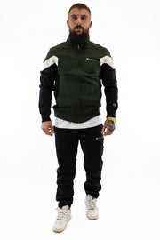 Fato Treino Completo Preto e Verde Champion