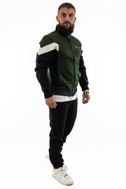 Fato Treino Completo Preto e Verde Champion