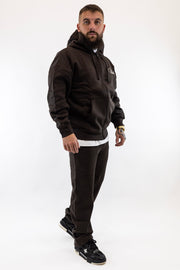 Fato Treino Completo Essentials Castanho Sik Silk