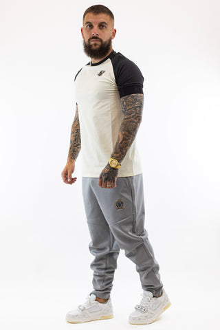 Tech T-Shirt Ecru Black Sik Silk