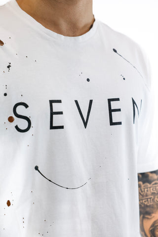 T-shirt Seven Painted - White