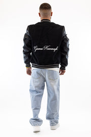 Casaco Bomber Preto Varsity Gianni Kavanagh