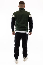 Fato Treino Completo Preto e Verde Champion