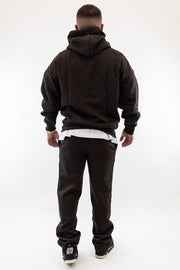 Fato Treino Completo Essentials Castanho Sik Silk