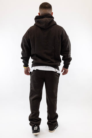 Fato Treino Completo Essentials Castanho Sik Silk