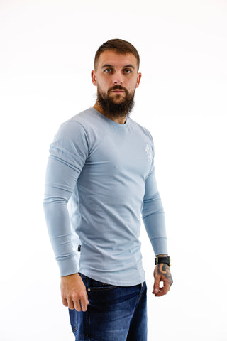 Camisola Licra Azul Gym King