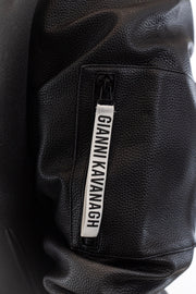 Casaco Bomber Preto Varsity Gianni Kavanagh