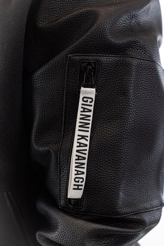 Casaco Bomber Preto Varsity Gianni Kavanagh