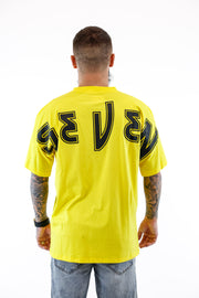 T-shirt Seven Sleveless - Yellow & Black