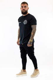 T-Shirt Structure Preta Gianni Kavanagh