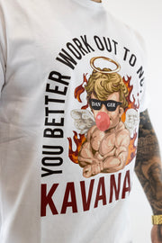 T-Shirt Branca Work Out Gianni Kavanagh