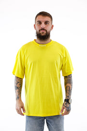 T-shirt Seven Sleveless - Yellow & White