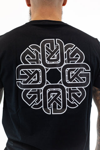 T-Shirt Structure Preta Gianni Kavanagh