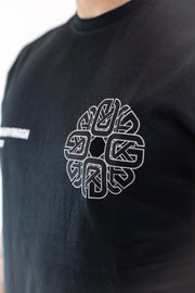 T-Shirt Structure Preta Gianni Kavanagh