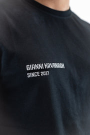 T-Shirt Structure Preta Gianni Kavanagh