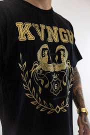 T-Shirt Oversized Preta Phoenix Gianni Kavanagh