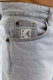 Small Signature Baggy Five Pocket Denim Light Blue Karl Kani