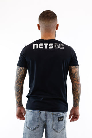 T-shirt Preta NETS Champion