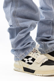 Small Signature Baggy Five Pocket Denim Light Blue Karl Kani