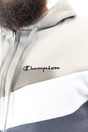 Fato Treino Completo Bege e Cinza Champion