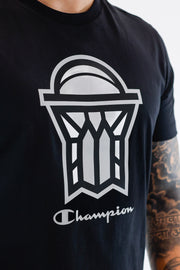 T-shirt Preta NETS Champion