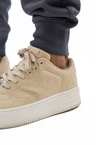 Fato Treino Completo Bege e Cinza Champion