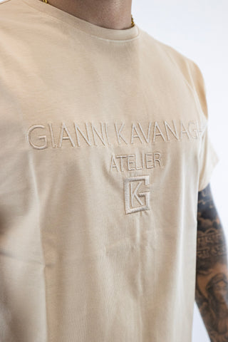 T-Shirt Bege Atelier Gianni Kavanagh