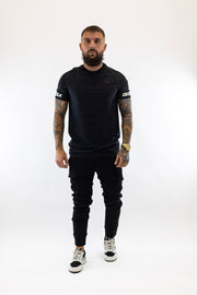 T-Shirt Tech Black Sik Silk